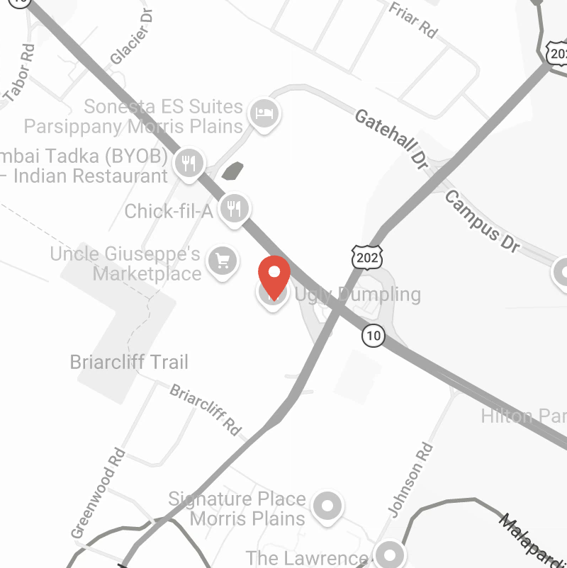 Map of Morris Plains Location Intersection Map of Morris Plains Location Intersection